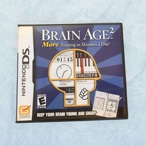 Nintendo DS Brain Age 2 | Complete in Case (CIB) | Puzzle & Brain Training
